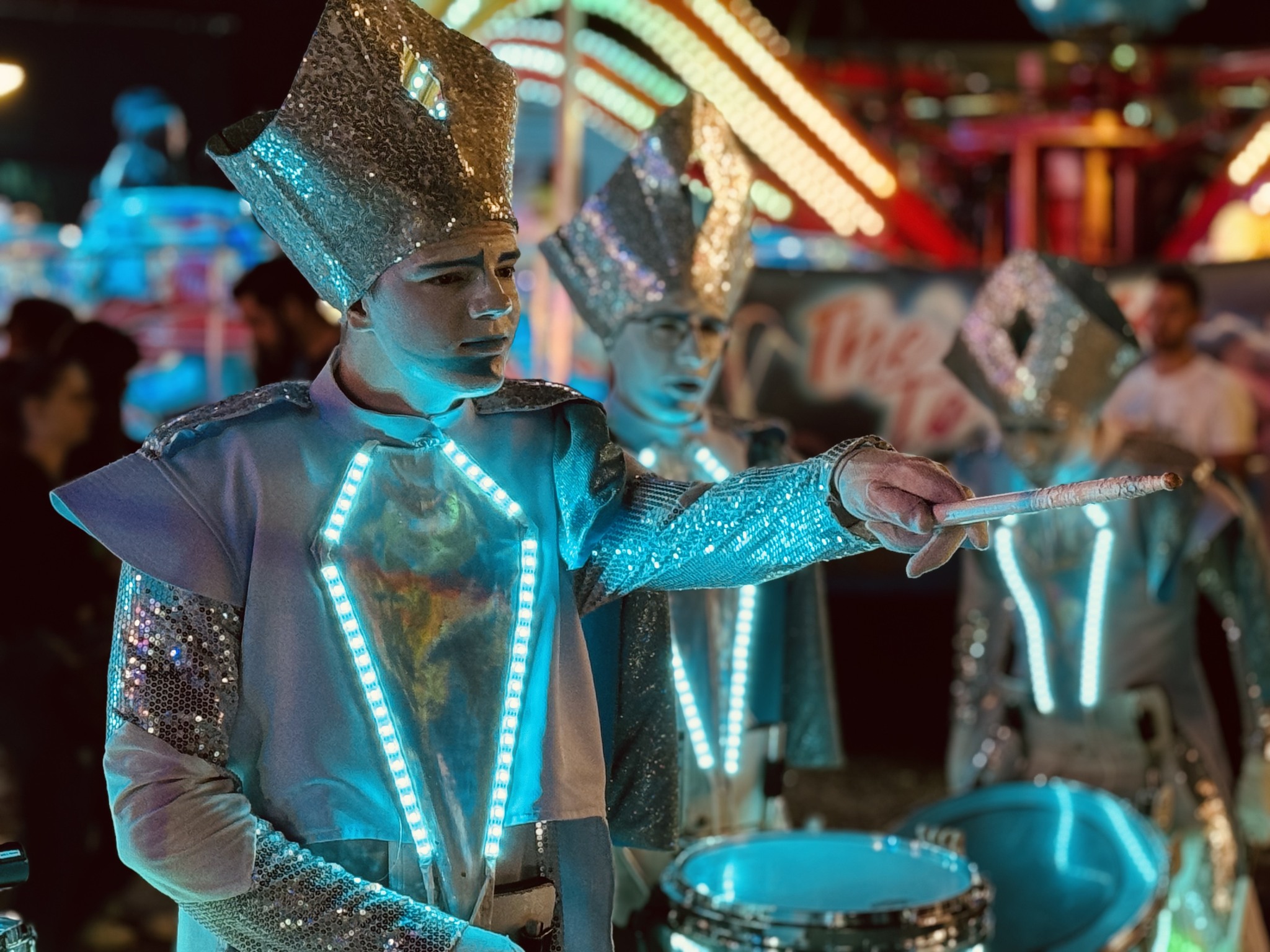 LED Drummer 7